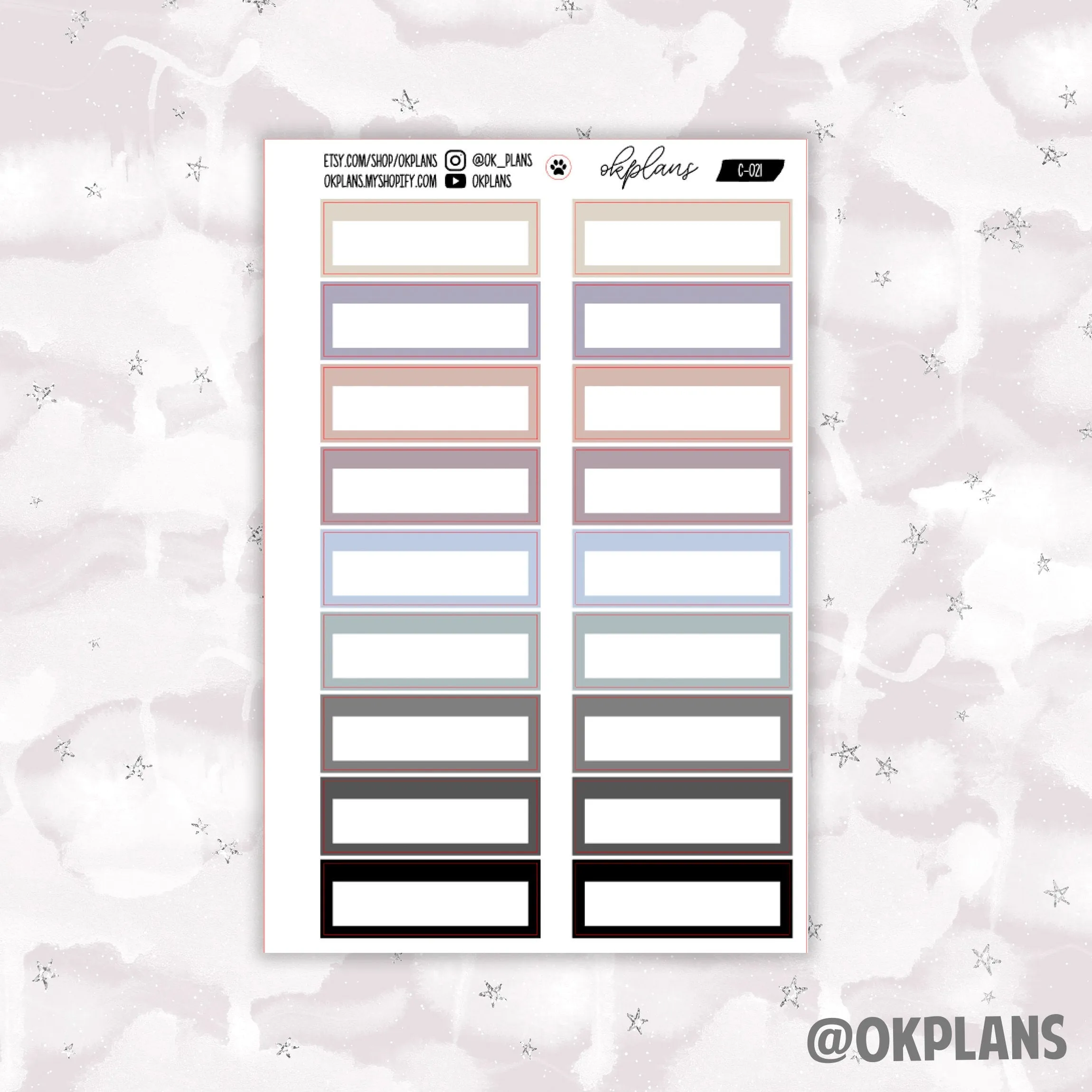 1.5 HOUR Wide Appointment Label // EC A5 Daily Duo