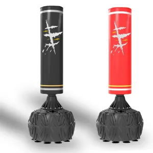 170cm Heavy Boxing Punching Bag Sandbag Free Standing Speed Dummy GYM Kick Training Stand