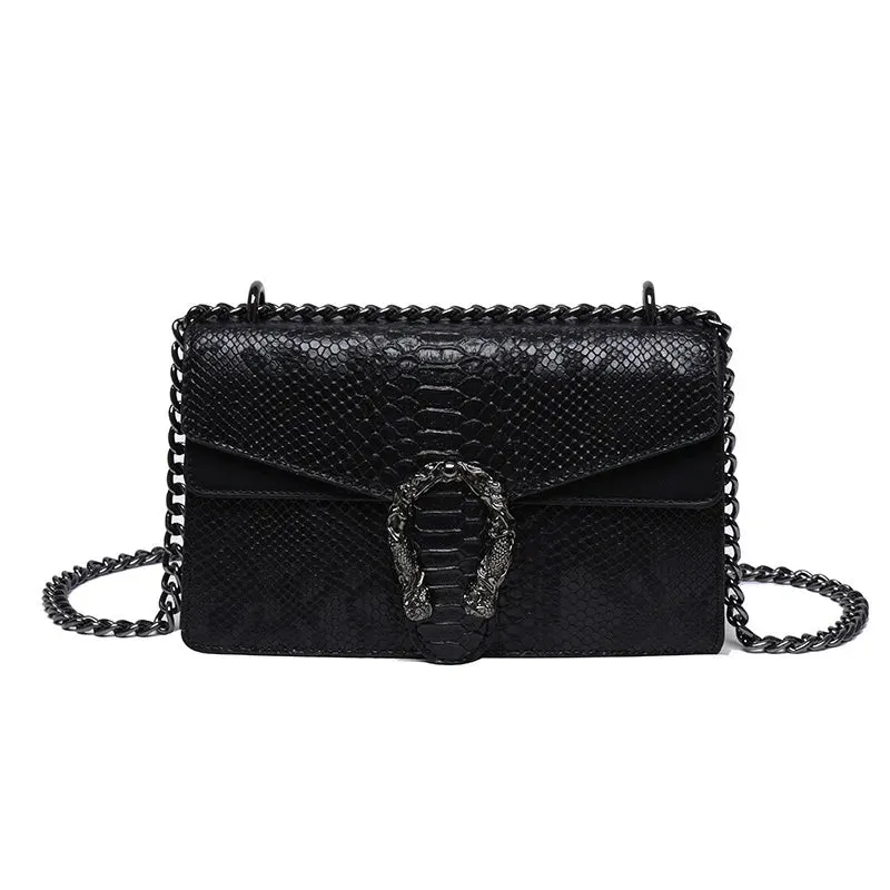2024 Vintage Small Square Bag for Women - Trendy Chain Fashion Shoulder Crossbody Bag