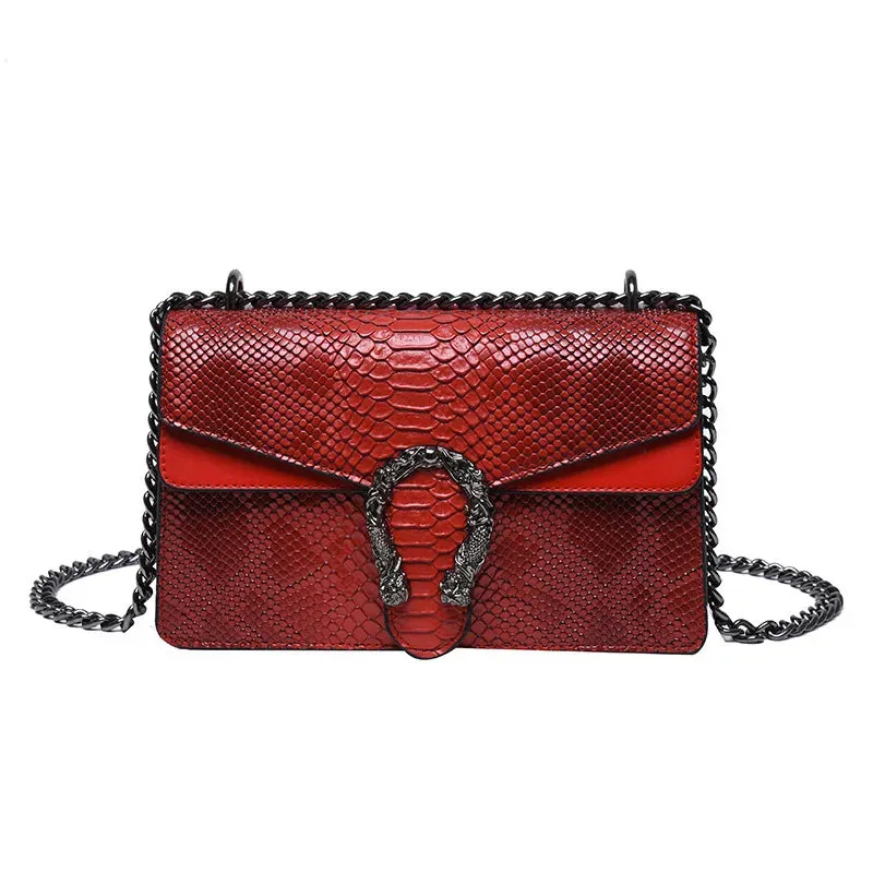 2024 Vintage Small Square Bag for Women - Trendy Chain Fashion Shoulder Crossbody Bag