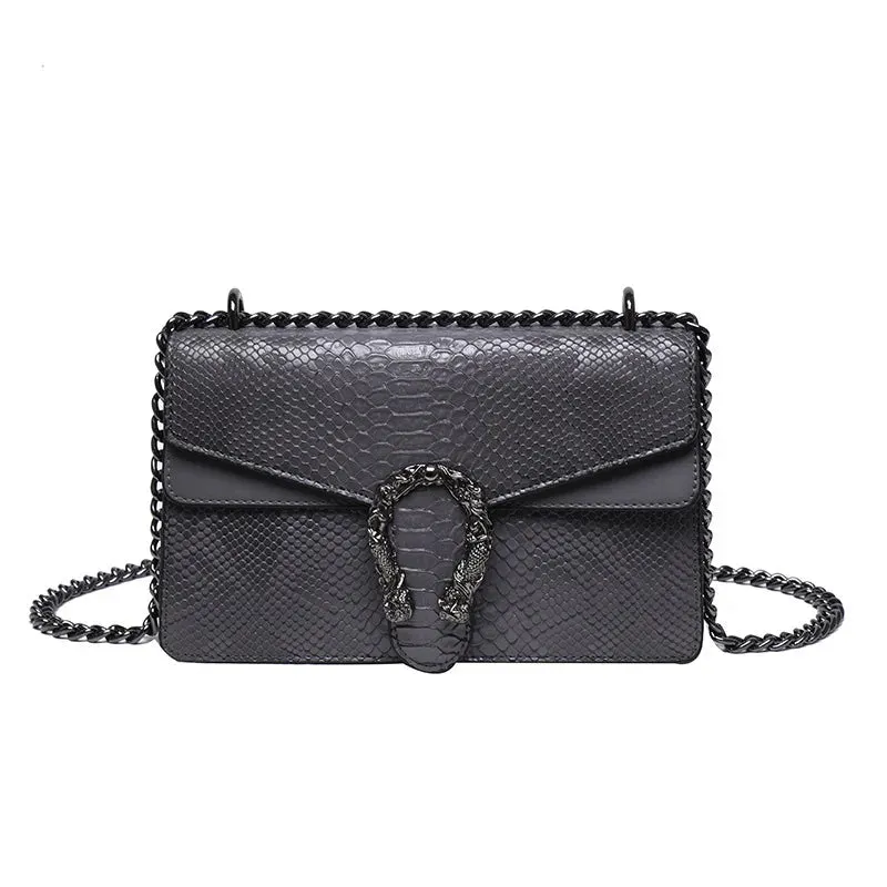 2024 Vintage Small Square Bag for Women - Trendy Chain Fashion Shoulder Crossbody Bag