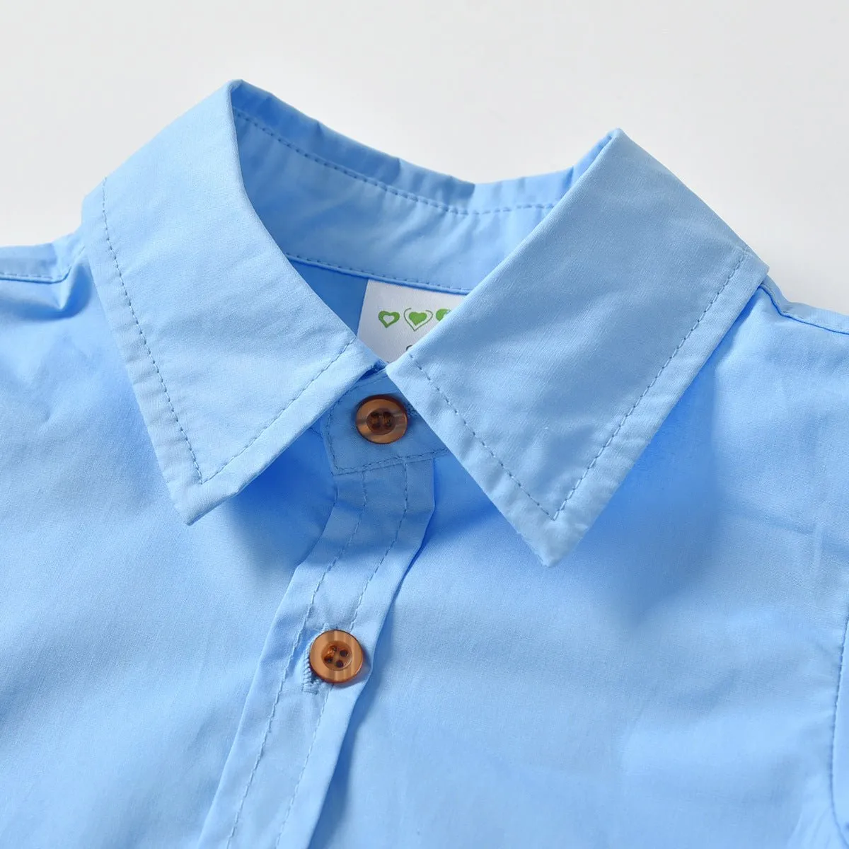 4-Piece Boy's Bow Tie Blue Gentleman Suit (3 Colors)