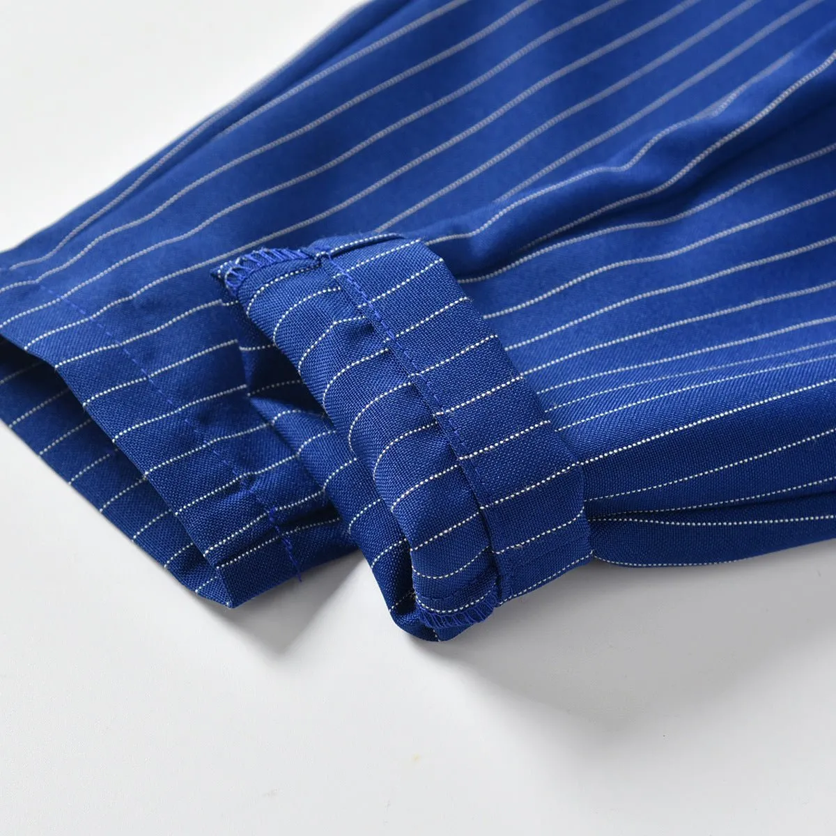 4-Piece Boy's Bow Tie Blue Gentleman Suit (3 Colors)