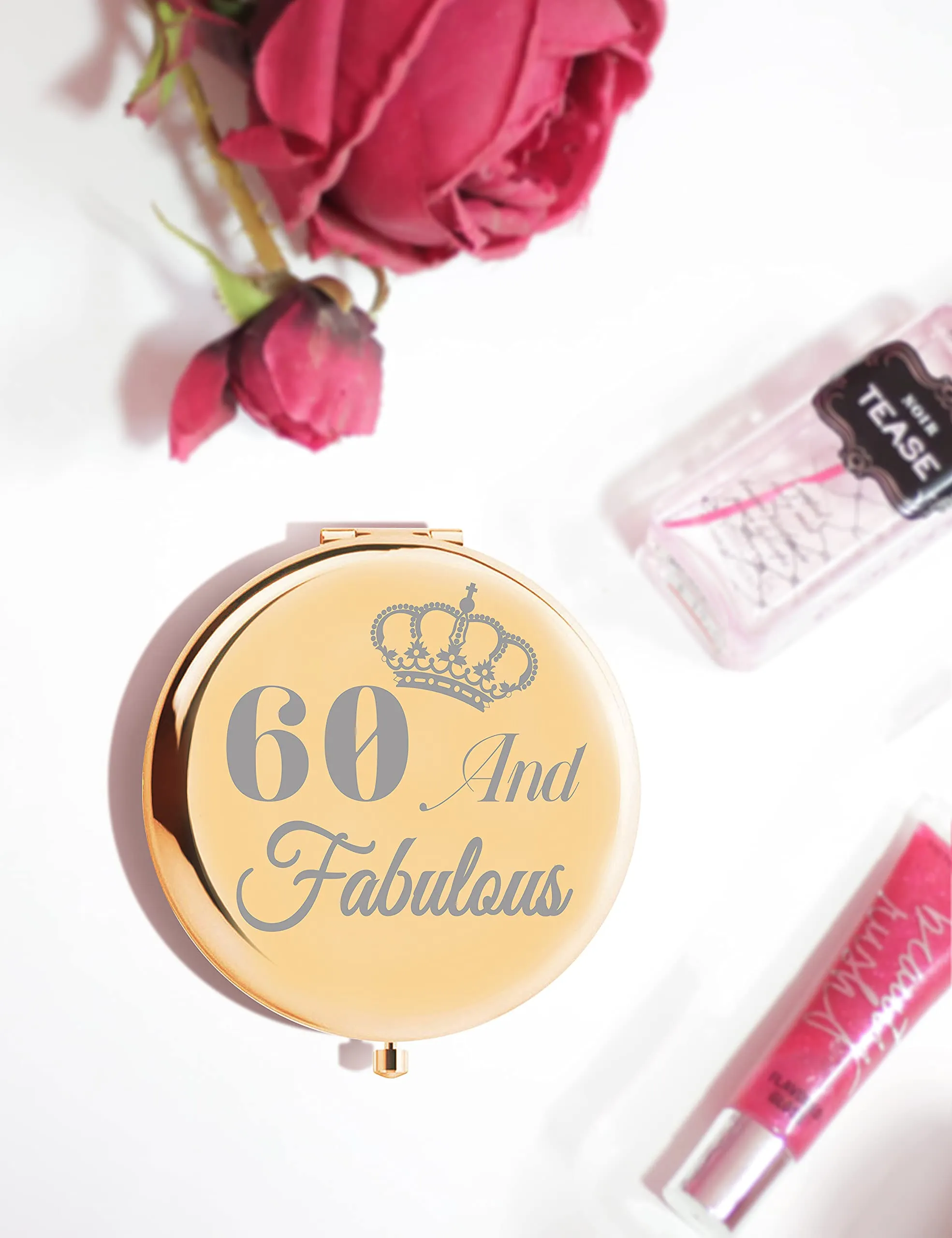 60th Birthday Gifts for Women,60 Year Old Gifts for Women,60th Birthday Mirror,60th