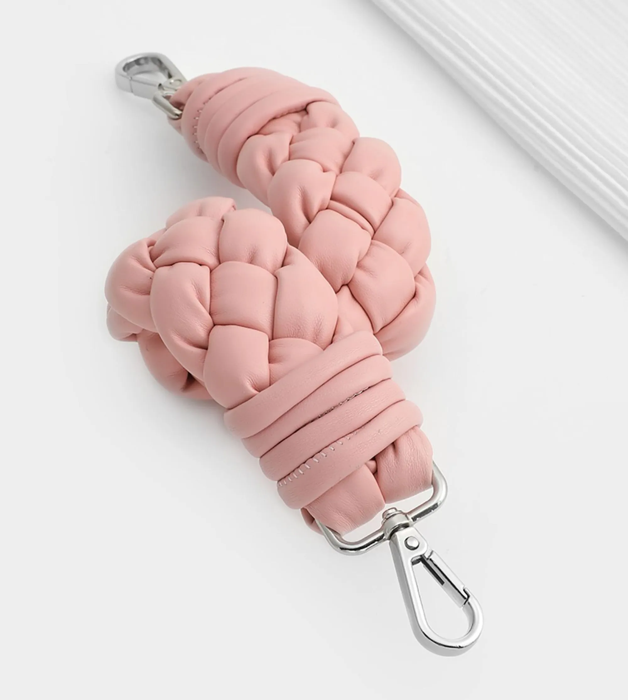 Accessories for Mini Handbag Shoulder Strap Transformation: Twisted Braided Short Handbag Handles for Handheld Bags
