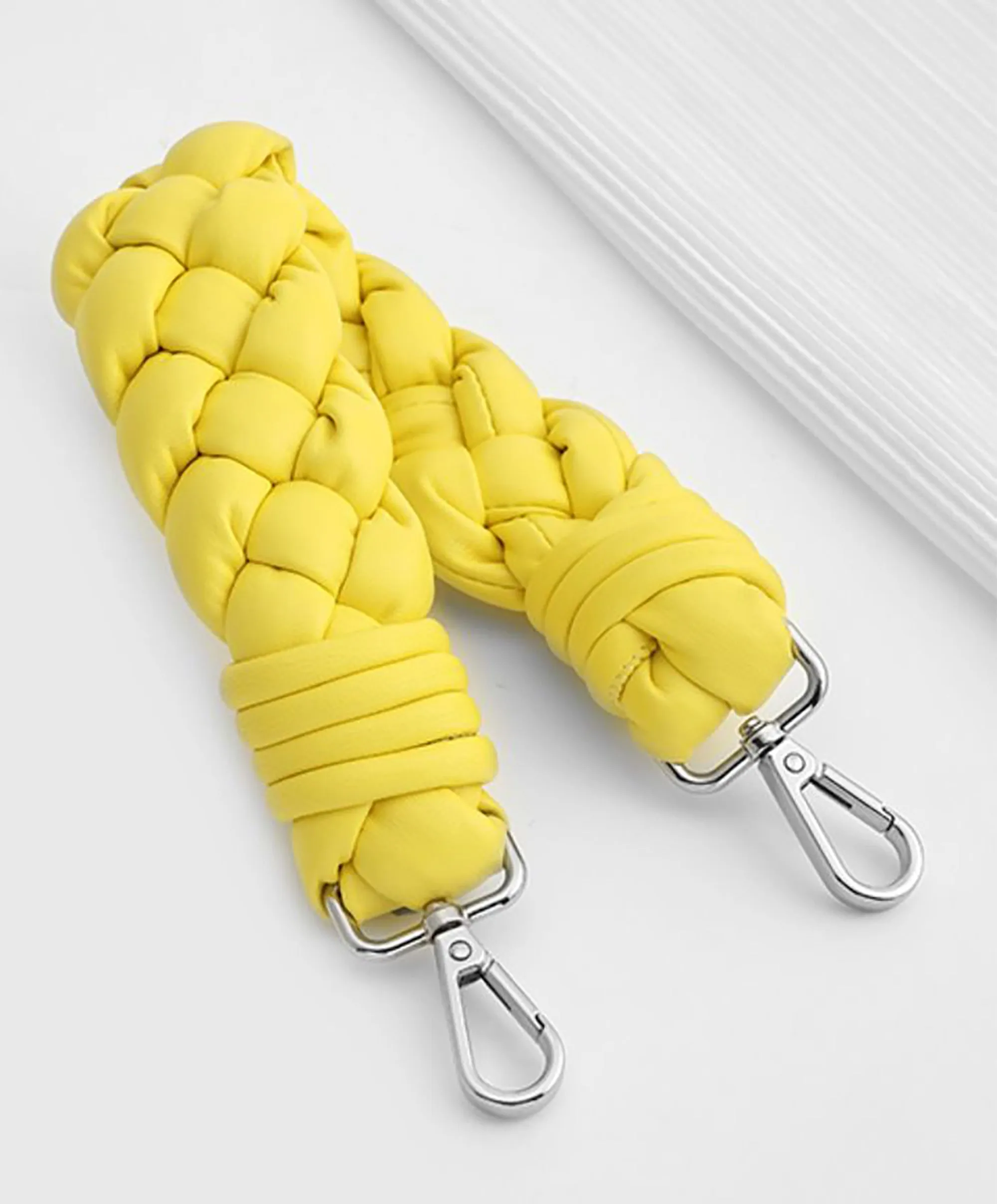 Accessories for Mini Handbag Shoulder Strap Transformation: Twisted Braided Short Handbag Handles for Handheld Bags