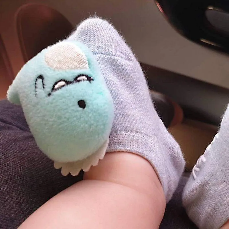Adorable 3D Animals Anti-Skid Socks (6 Colors)