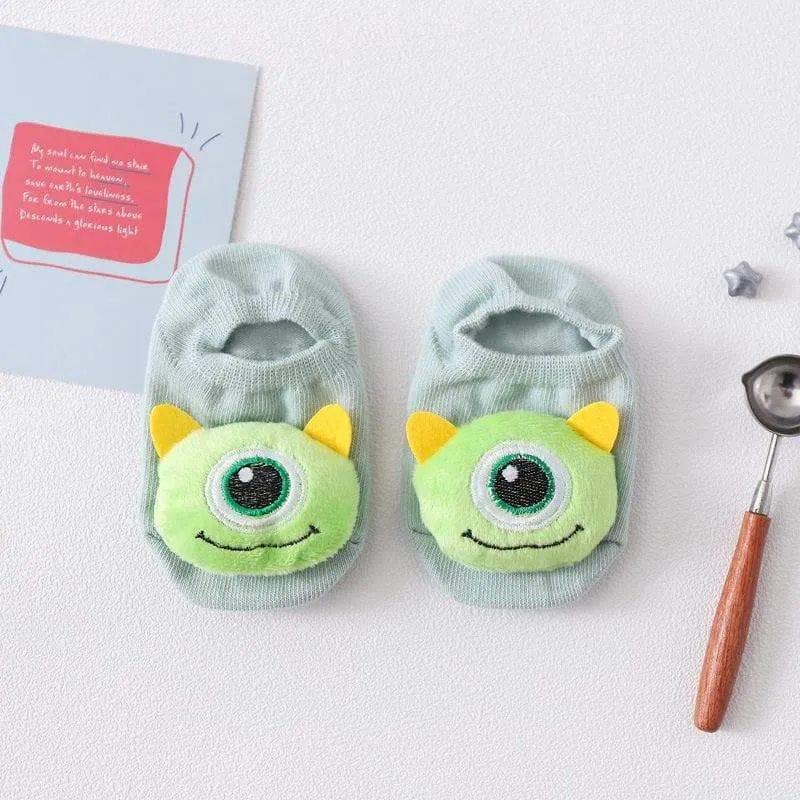 Adorable 3D Animals Anti-Skid Socks (6 Colors)