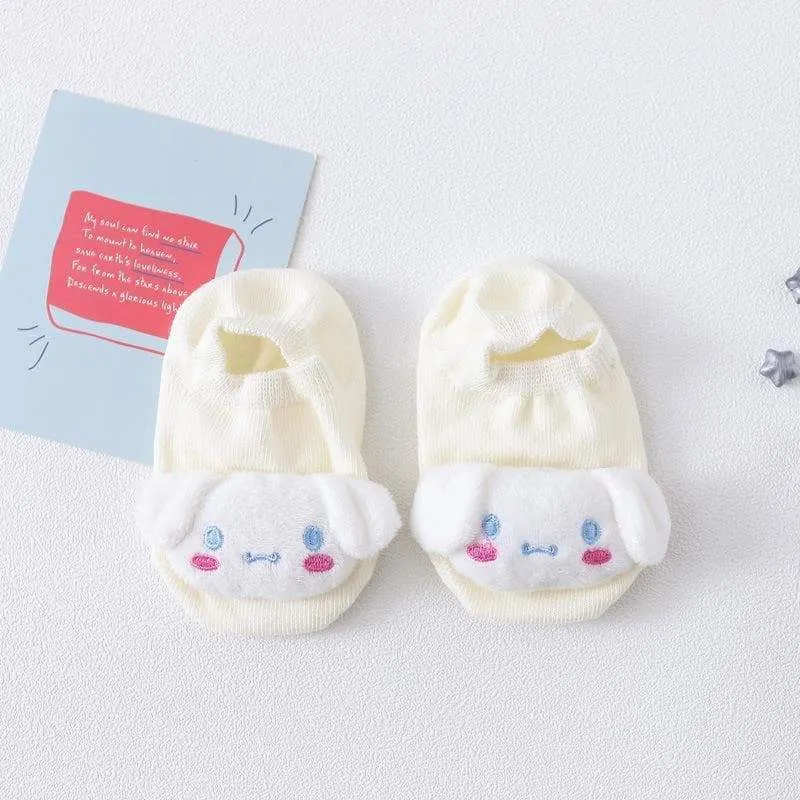 Adorable 3D Animals Anti-Skid Socks (6 Colors)