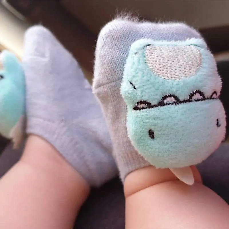 Adorable 3D Animals Anti-Skid Socks (6 Colors)