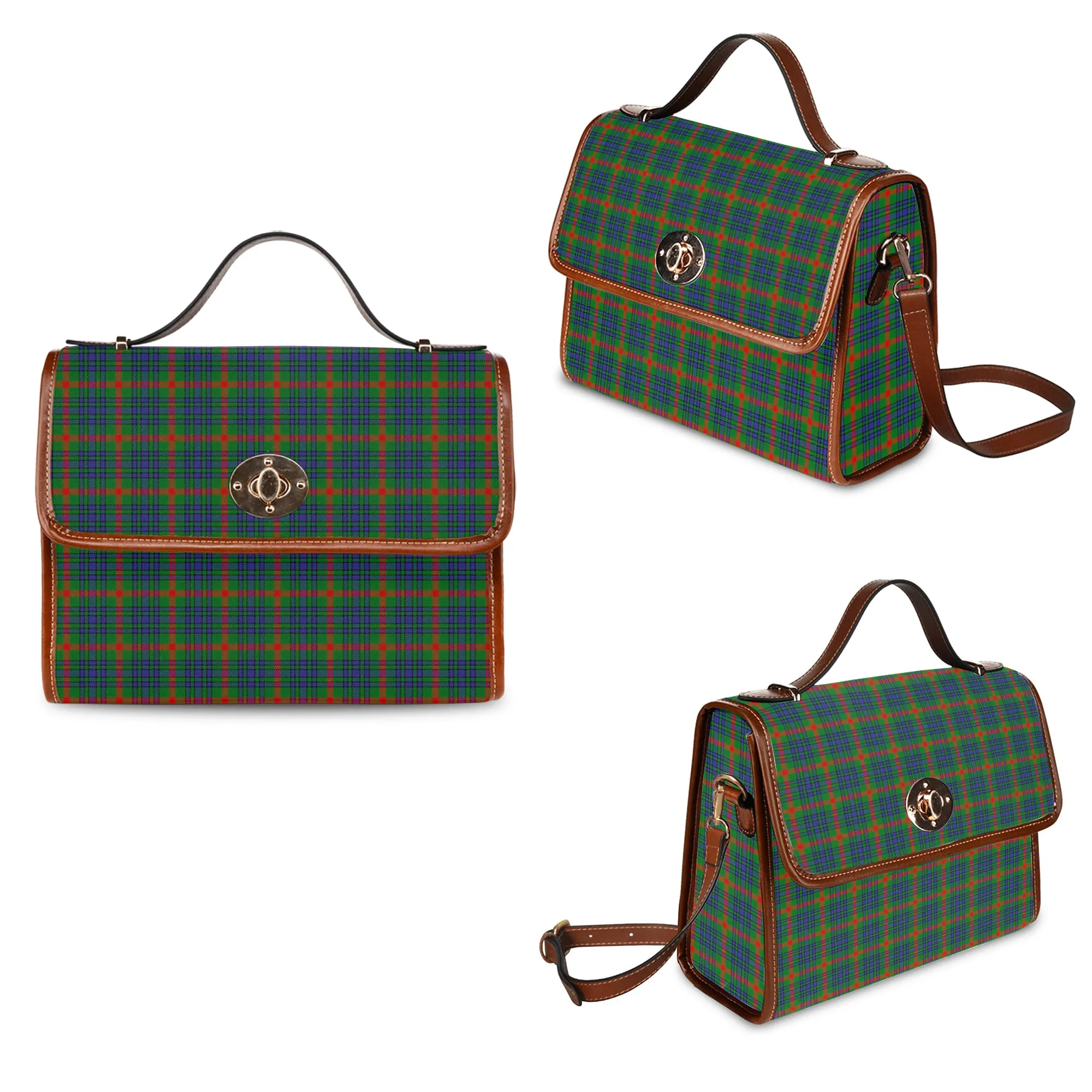 Aiton Tartan Waterproof Canvas Bag