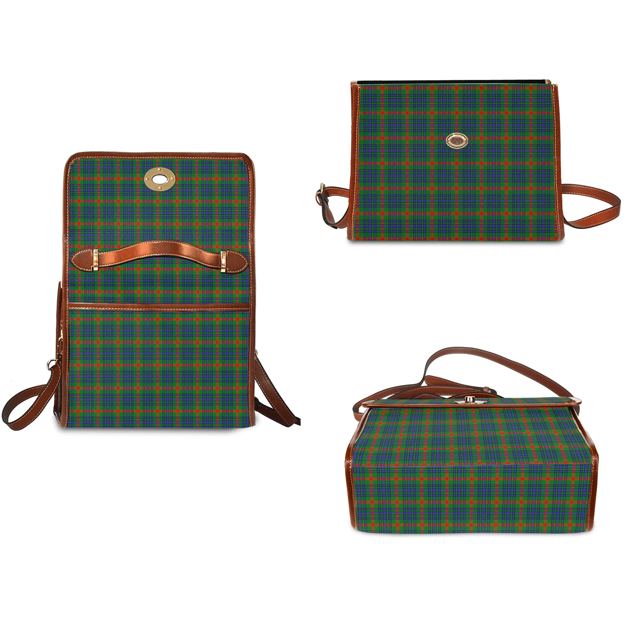 Aiton Tartan Waterproof Canvas Bag