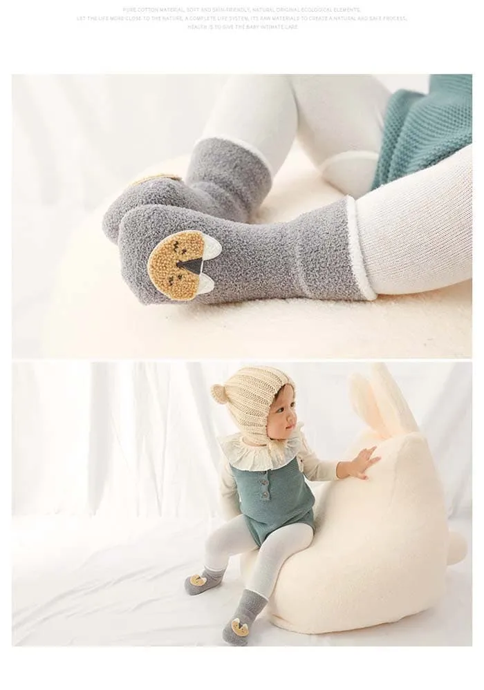 Animals Fleece Thermal Socks (5 Designs)