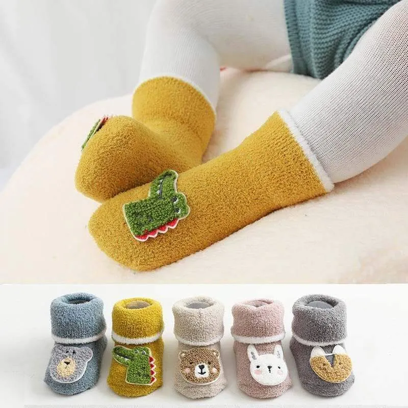 Animals Fleece Thermal Socks (5 Designs)