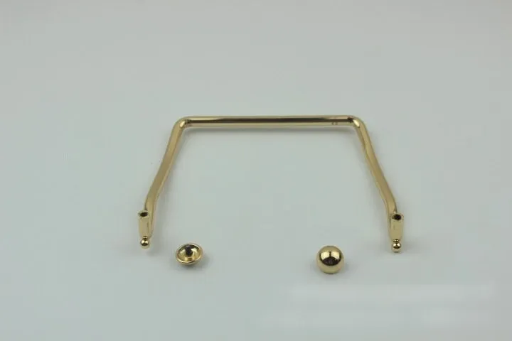 Arc Strap Handles Connector 4 3/8" 112mm Lock Buckle Gold Gunmetal Black Hardware Leather Purse Bag Handbag Clutch Backpack Diy Supplies