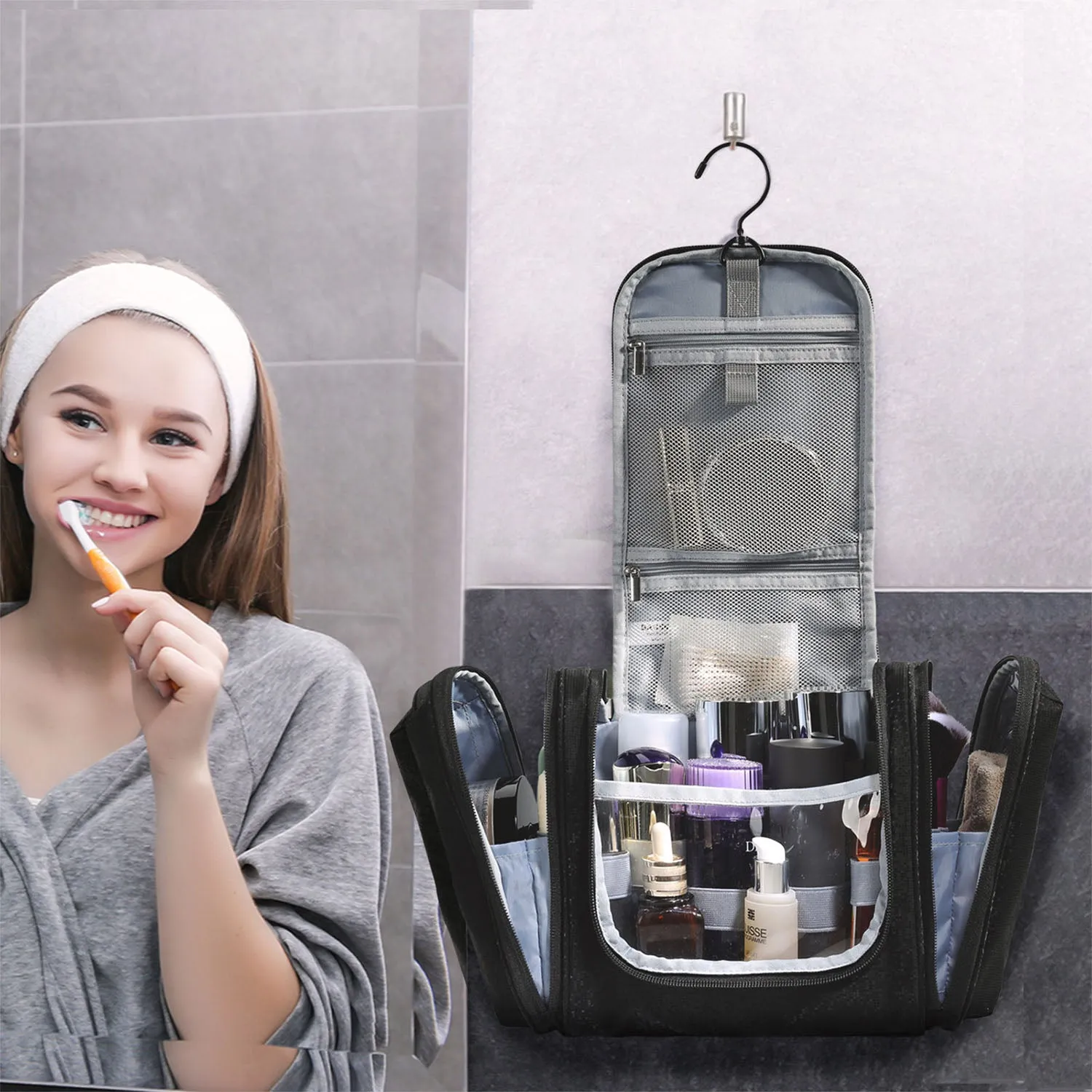 Atlas Hanging Toiletry Bag