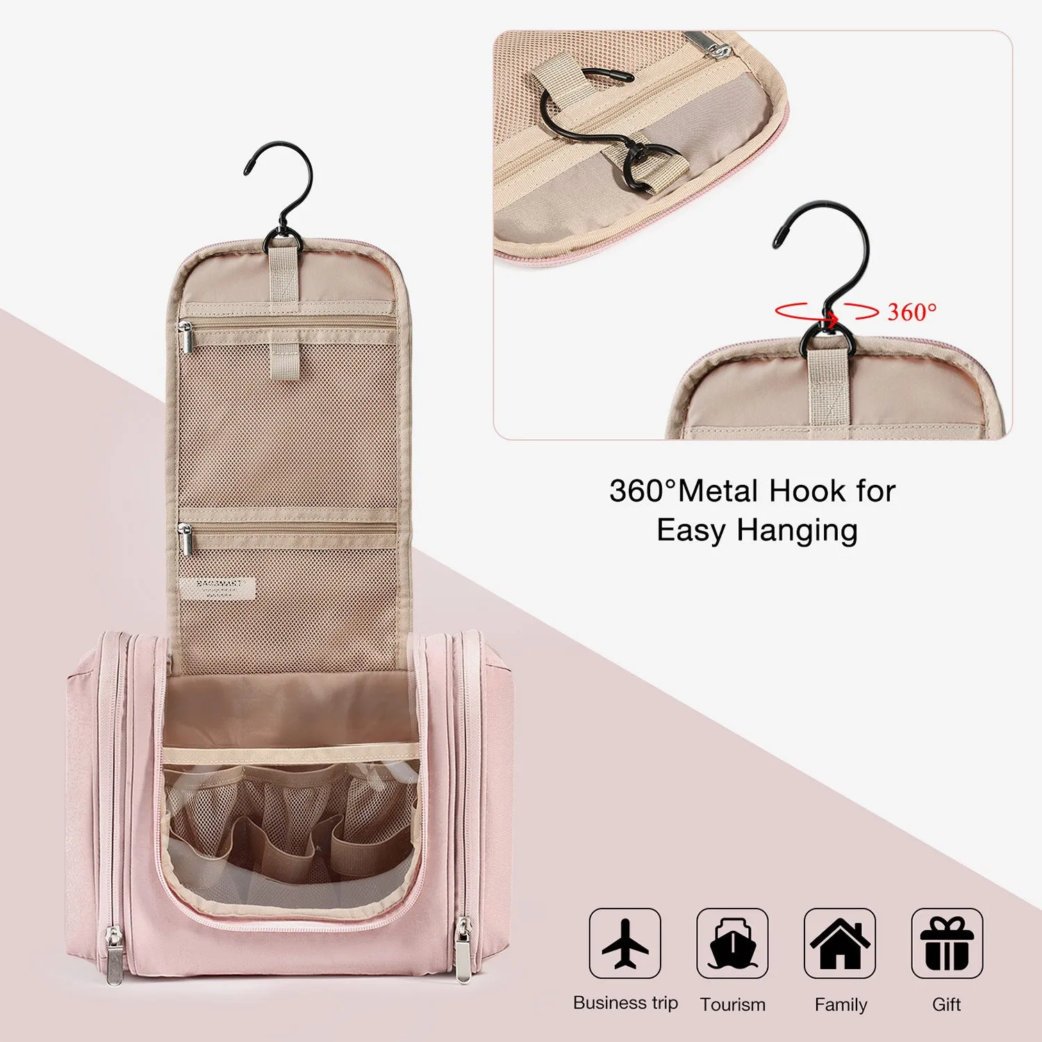 Atlas Hanging Toiletry Bag