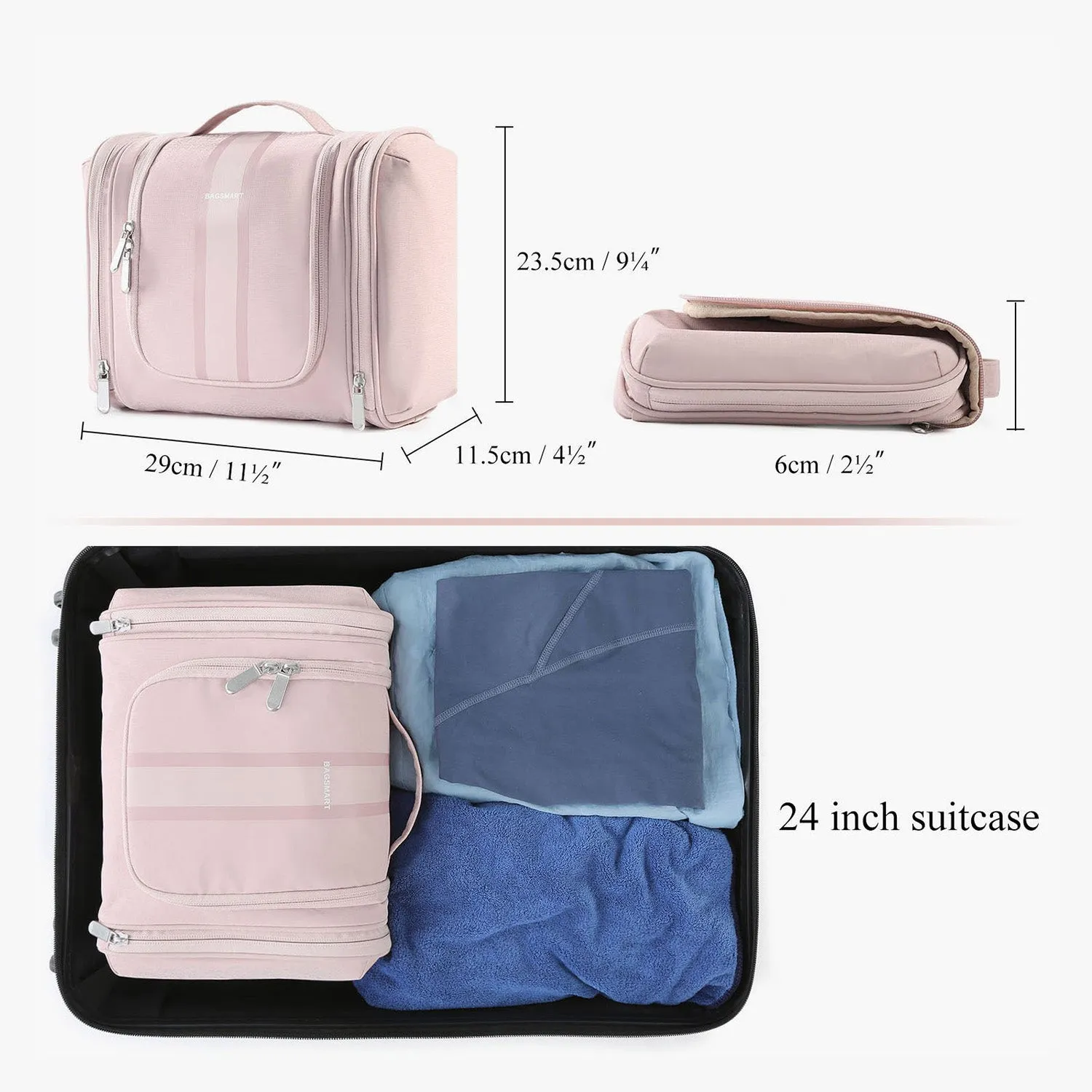 Atlas Hanging Toiletry Bag