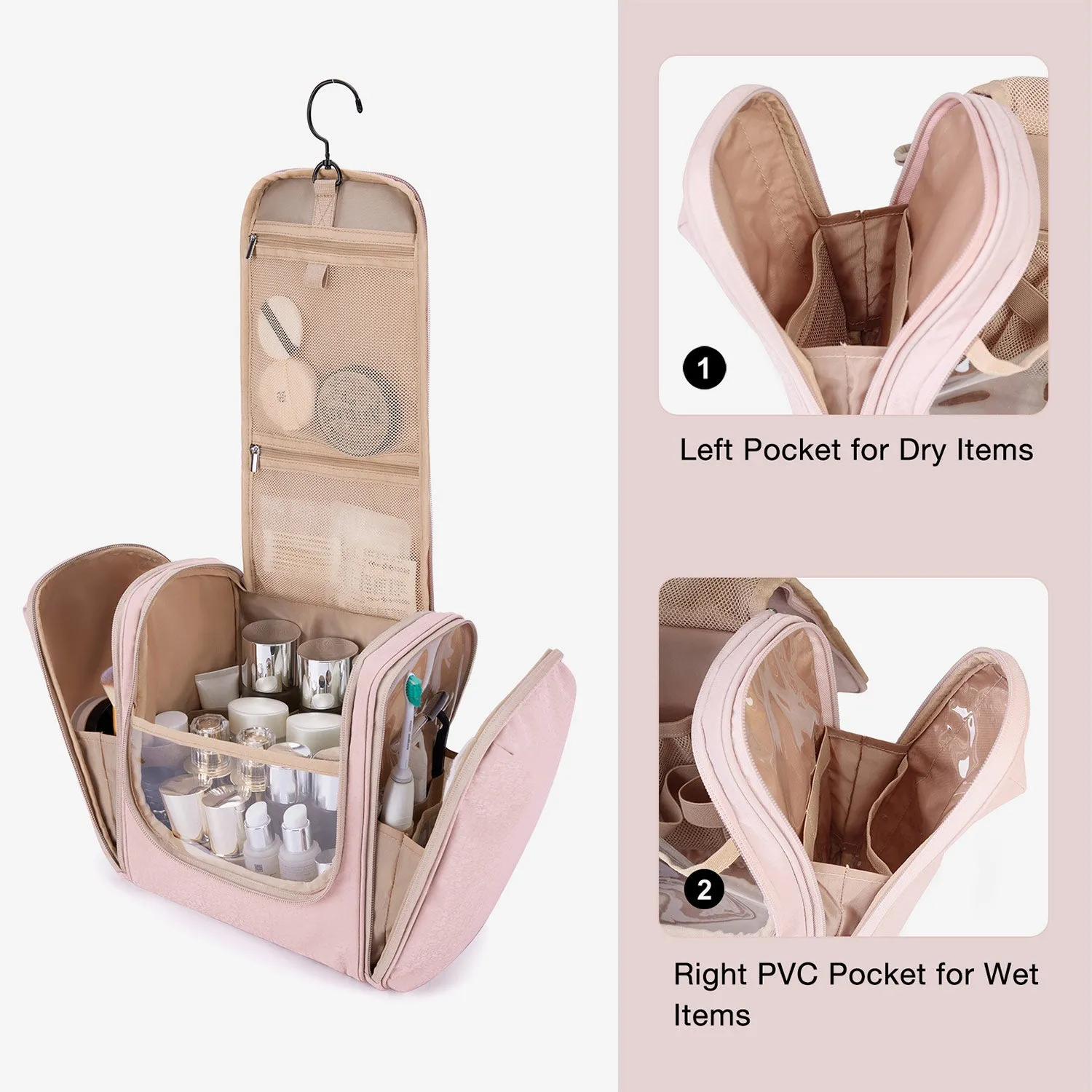 Atlas Hanging Toiletry Bag