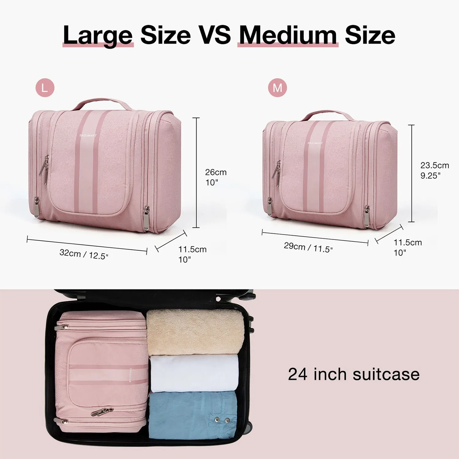 Atlas Hanging Toiletry Bag