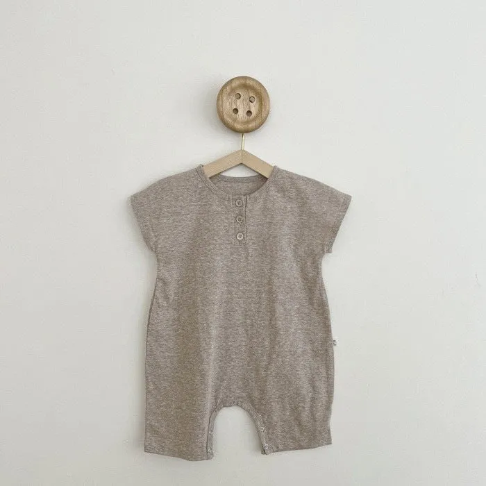 Baby's Cotton Casual Jumpsuit (3 Colors)