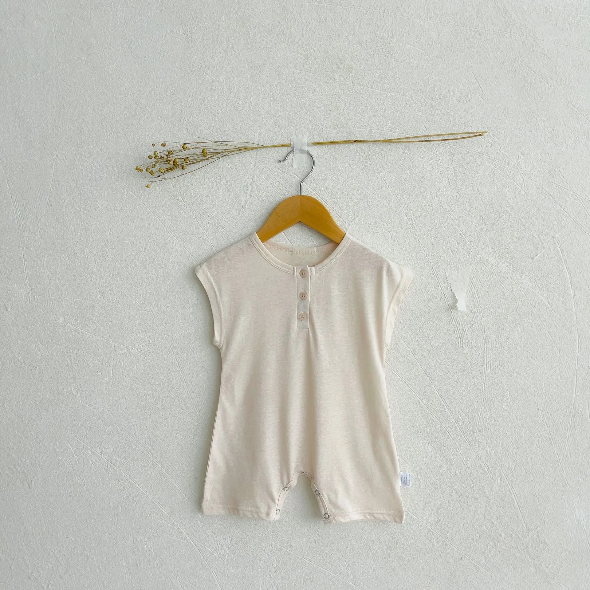 Baby's Cotton Casual Jumpsuit (3 Colors)