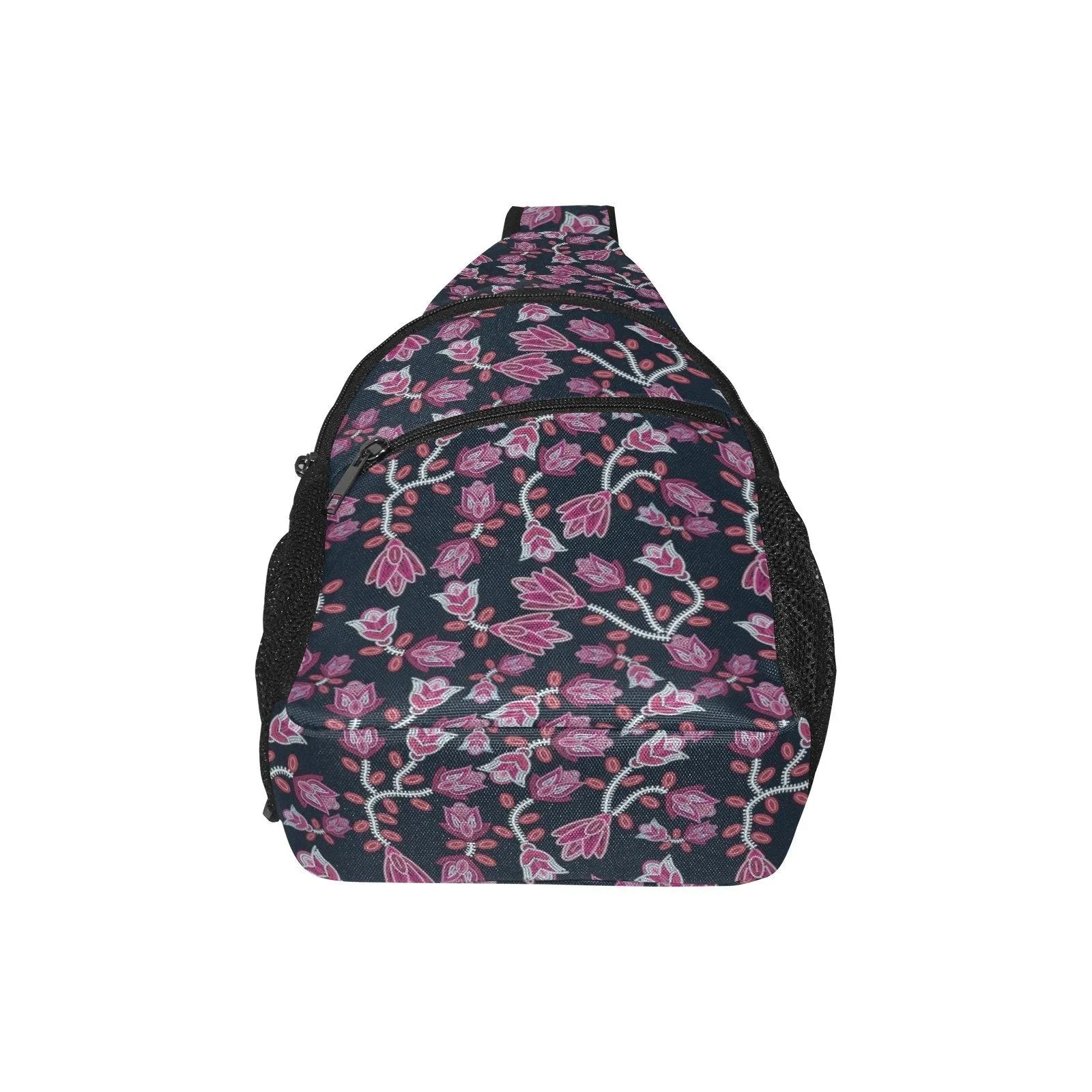 Beaded Pink Chest Bag