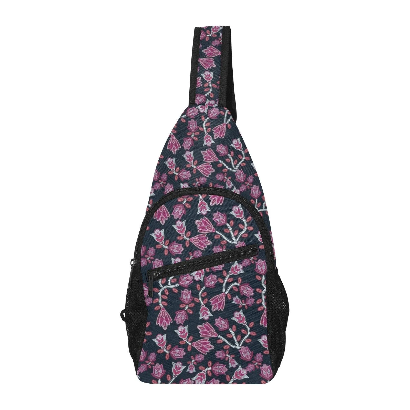 Beaded Pink Chest Bag