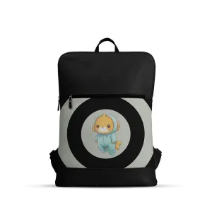 Black Orbit Laptop Backpack Fish