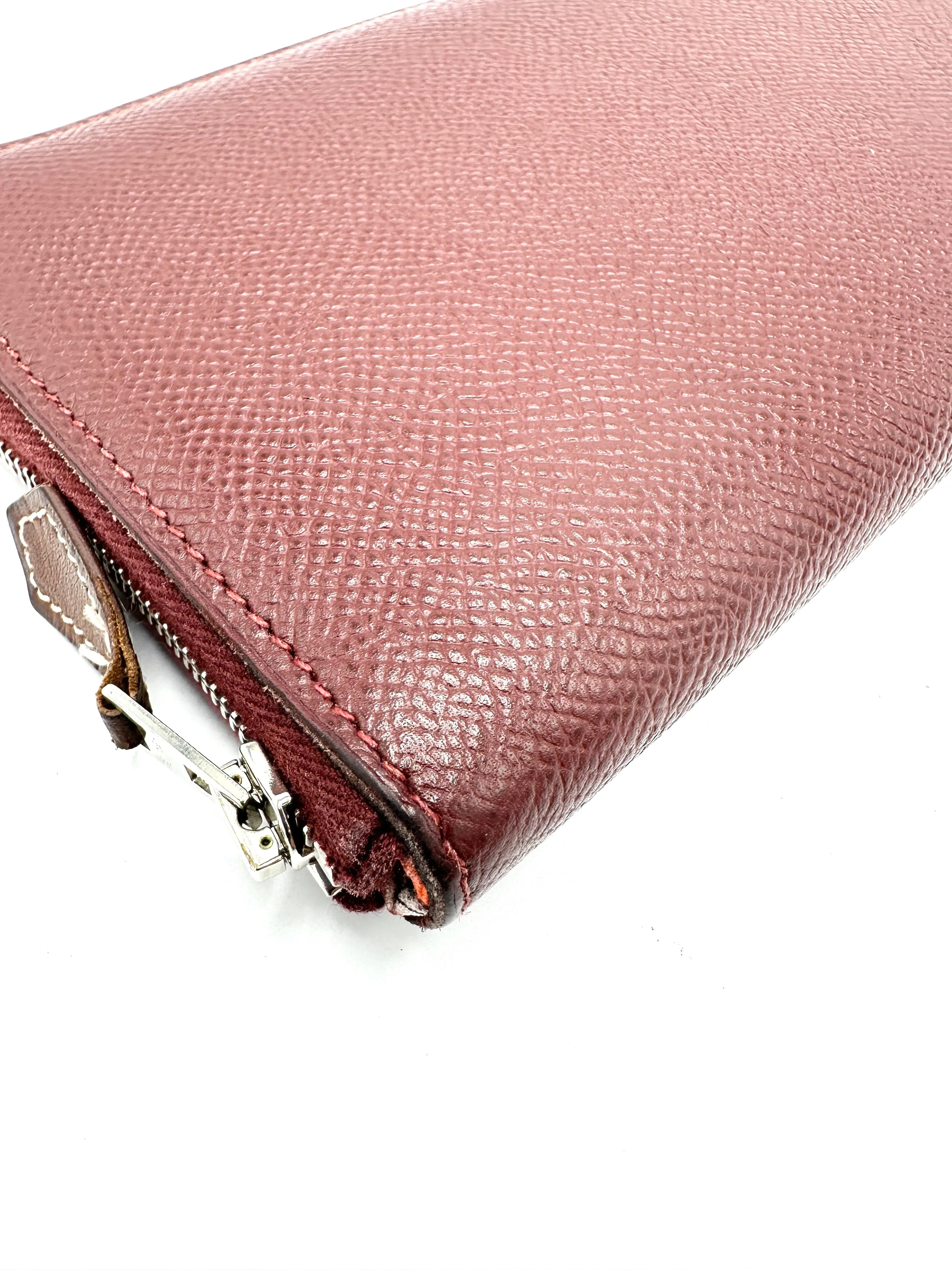 Burgundy Red Azap Zippy Wallet