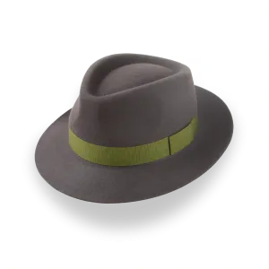 Caribou Grey Casual Fedora for Men | The Cooper