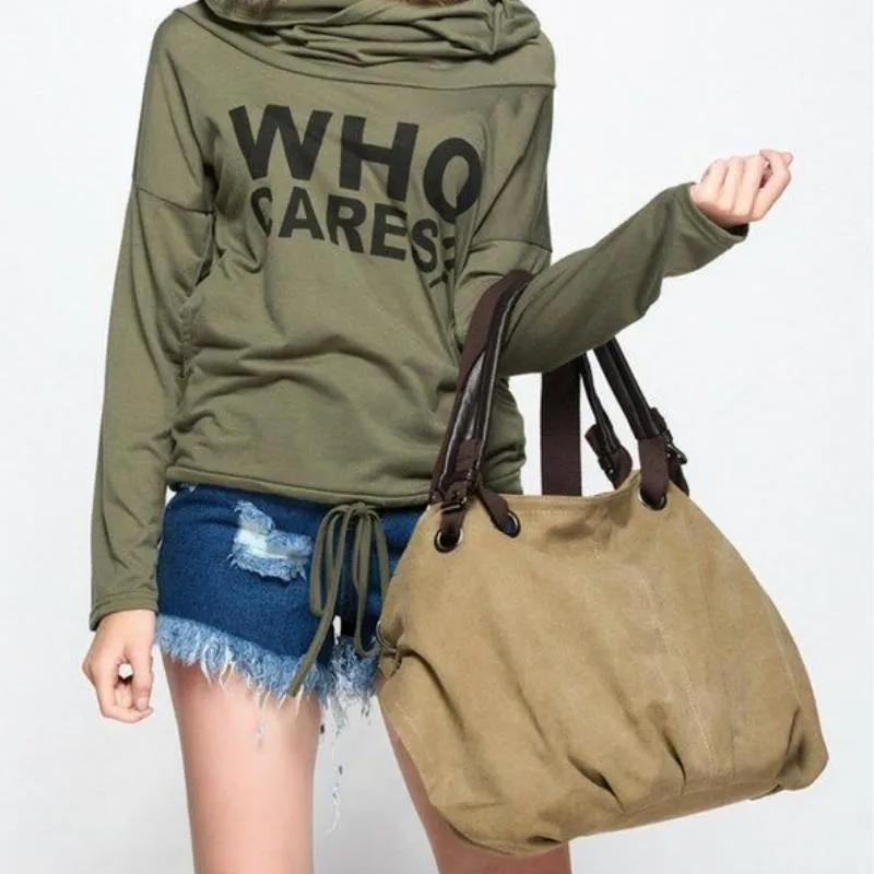 Casual Large Adjustable Strap Unique Hobo Bag
