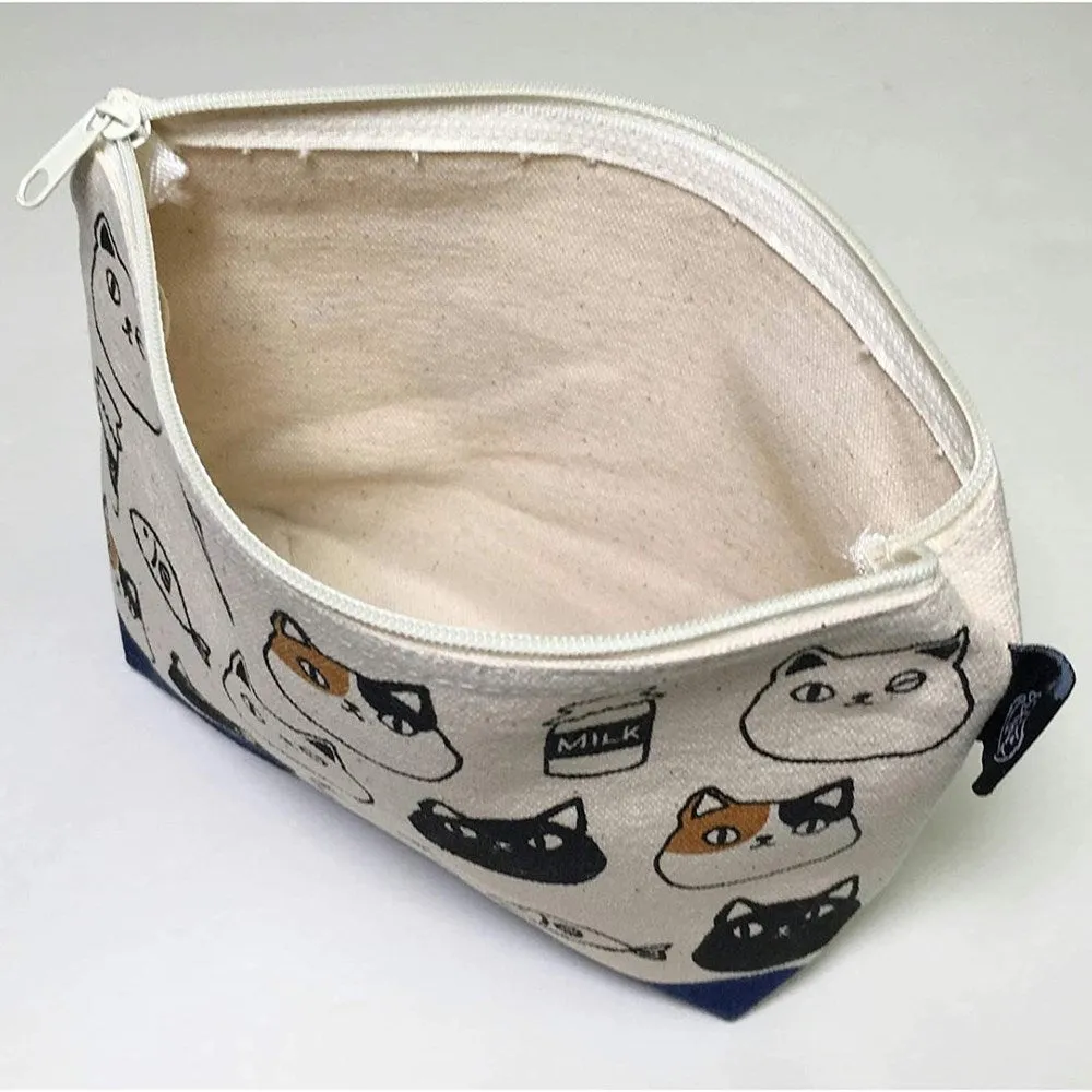 Ceramic-ai: 3 Cats and 3 Brothers Pouch Faces