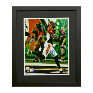 Chad Johnson Signed Cincinnati Bengals Framed 11x14 Photo