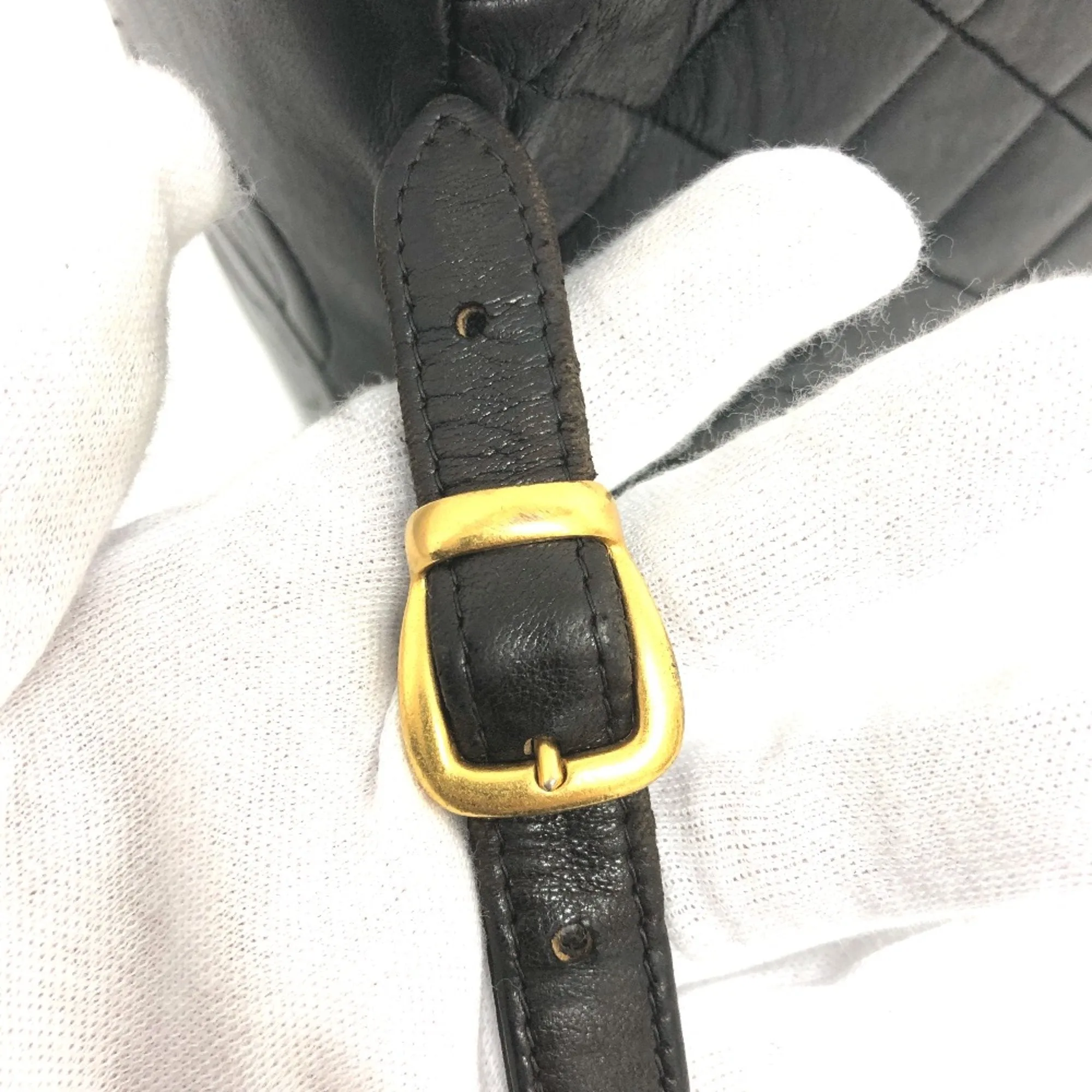 Chanel CC Mark Chain Backpack Black GoldHardware
