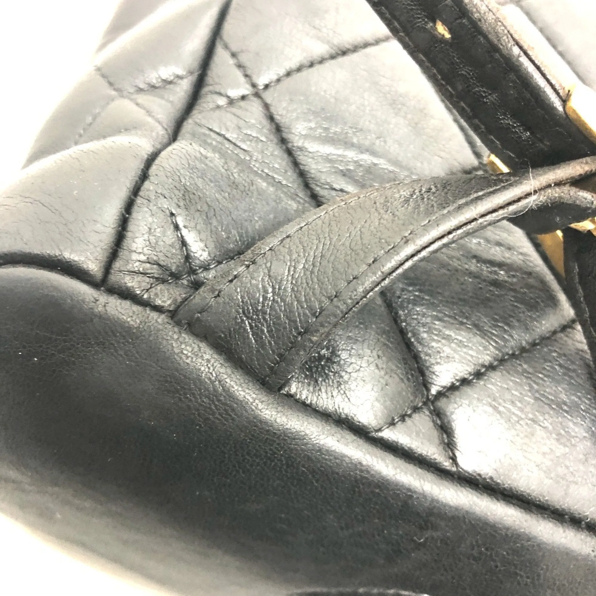 Chanel CC Mark Chain Backpack Black GoldHardware