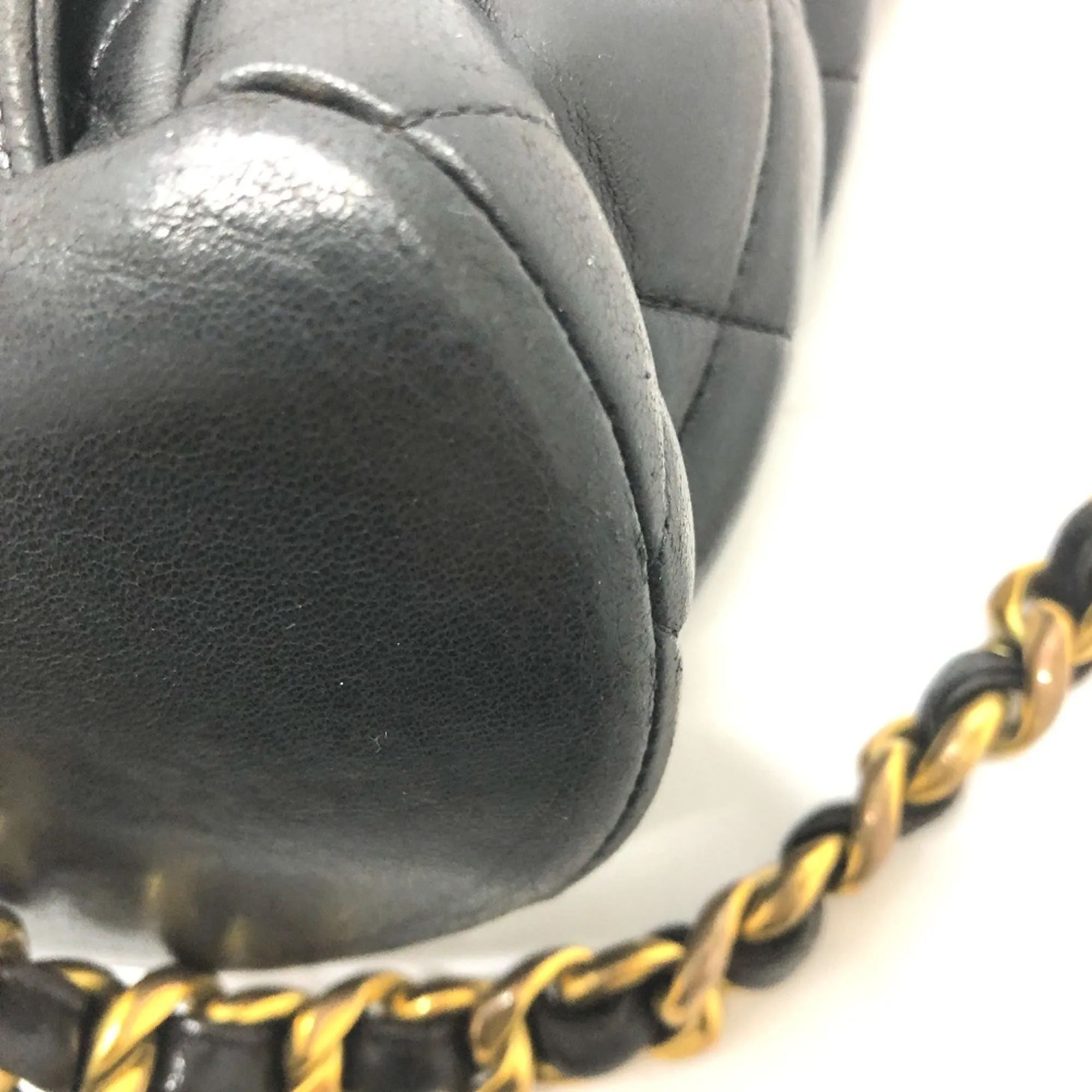 Chanel CC Mark Chain Backpack Black GoldHardware