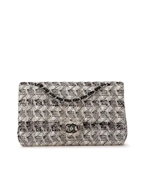 Chanel Classic Double Flap Bag Black Caviar Leather