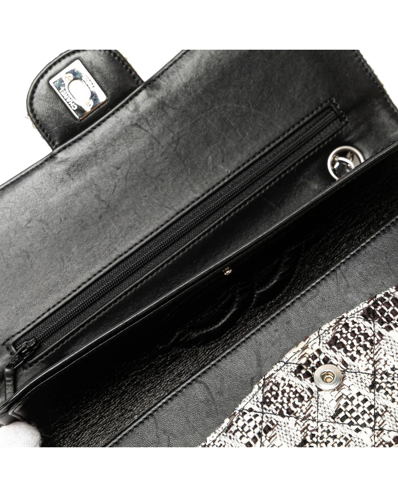 Chanel Classic Double Flap Bag Black Caviar Leather