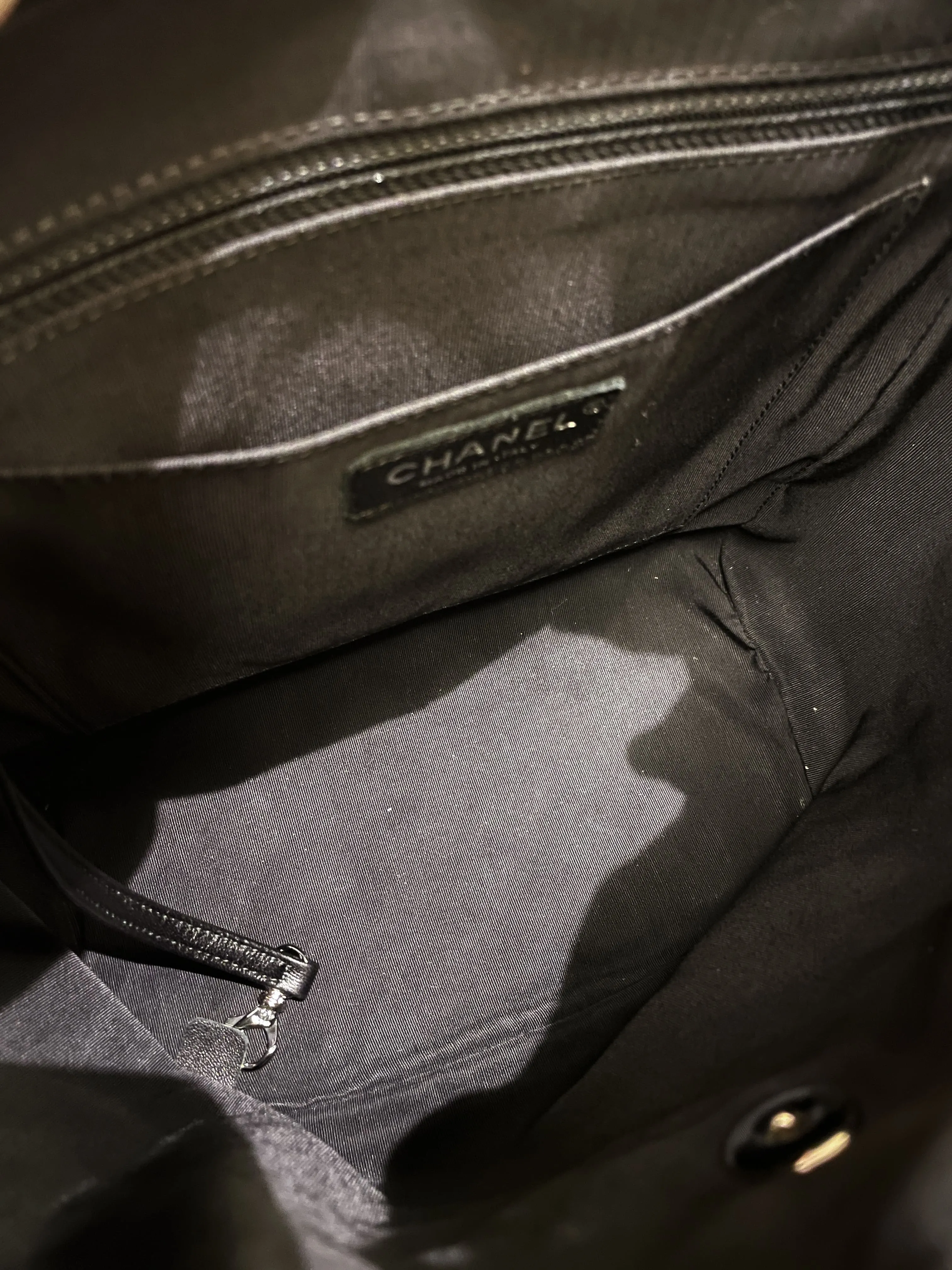 Chanel Quilted Urban Spirit Backpack Black Lambskin