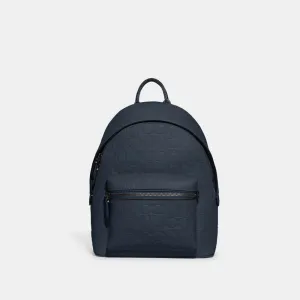 Charter Backpack 24 In Signature Leather