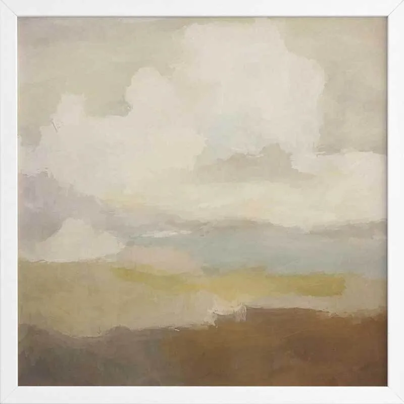 Cloudy Serenades Framed Art Print