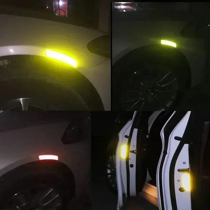Color Name: Blue - 2023 Car Door Reflective Sticker Safety
