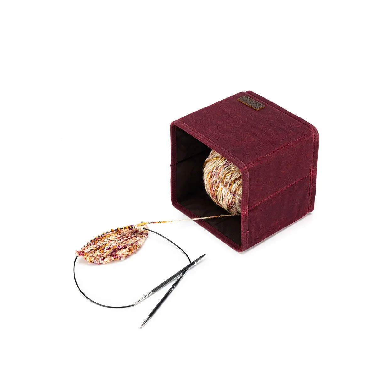 della Q Maker's Canvas Cubbies (Set of 2) - Mustard
