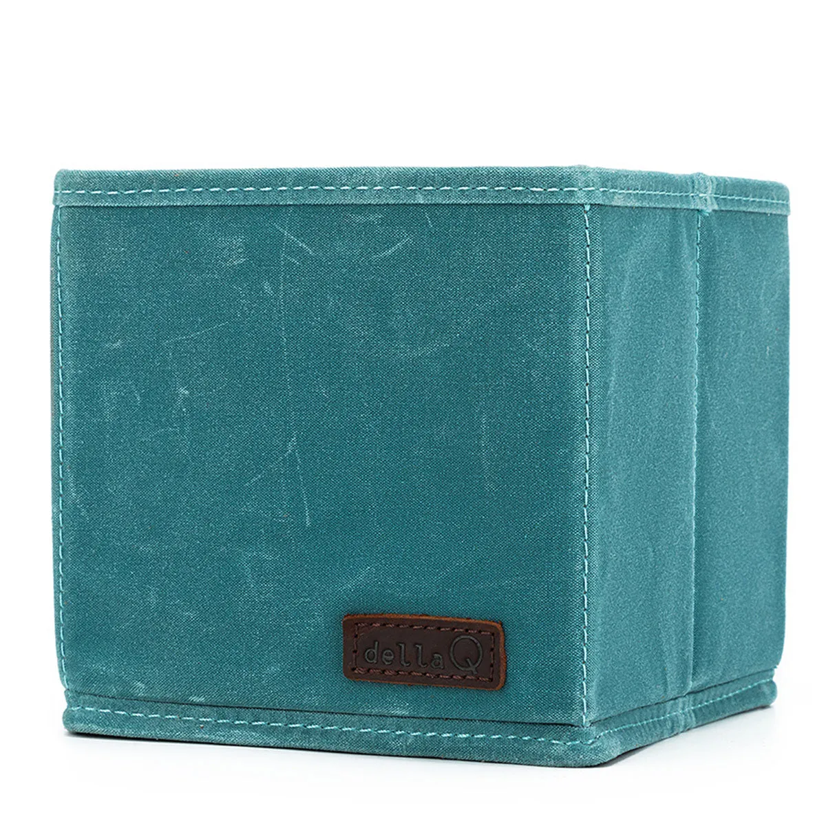 della Q Maker's Canvas Cubbies (Set of 2) - Teal