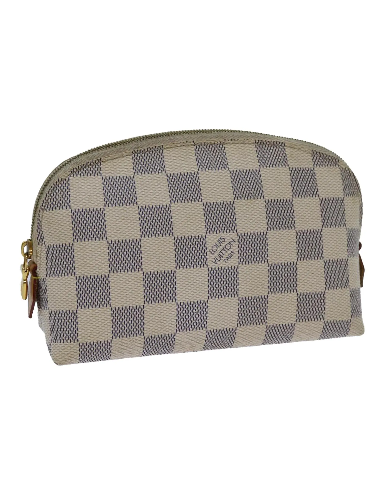 Durable Damier Azur Pouch with Accessory Pocket - BC Rank