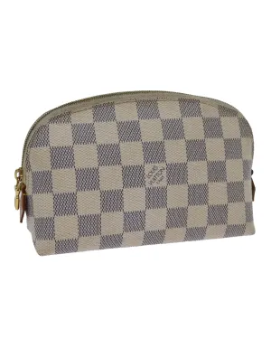 Durable Damier Azur Pouch with Accessory Pocket - BC Rank
