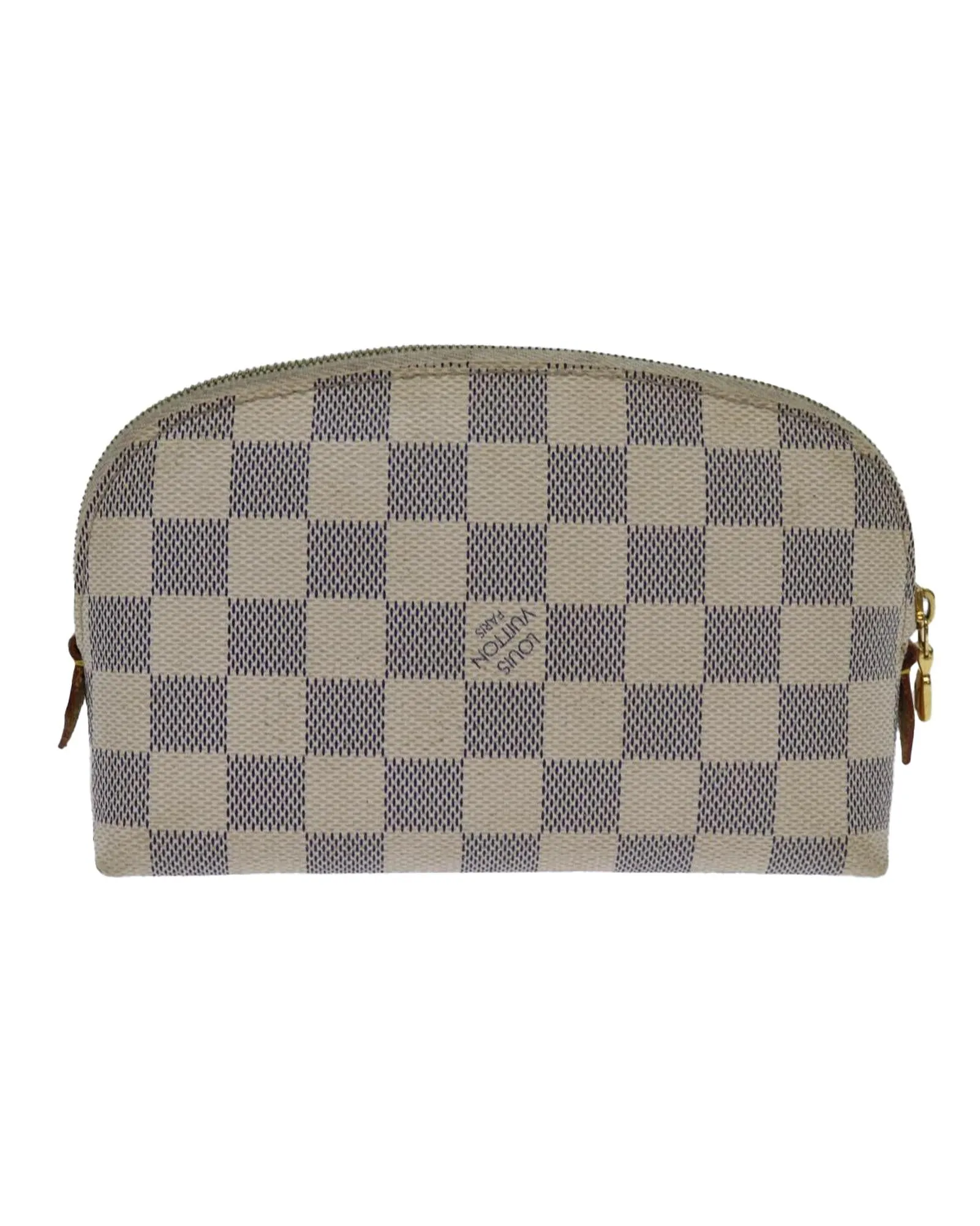 Durable Damier Azur Pouch with Accessory Pocket - BC Rank