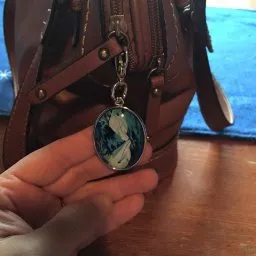 Frog Bag Charm - Kaleidoscope