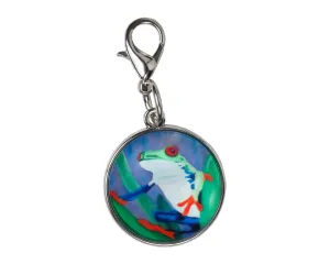 Frog Bag Charm - Kaleidoscope